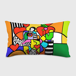 Подушка-антистресс Romero Britto - valentines day, цвет: 3D-принт