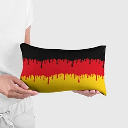 Подушка-антистресс Флаг Германии потёки, цвет: 3D-принт — фото 2