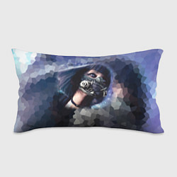 Подушка-антистресс Девушка в кибер-маске