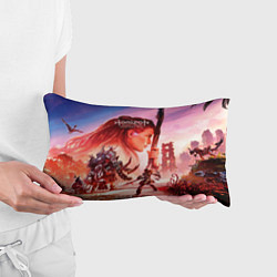 Подушка-антистресс Horizon Forbidden West game poster, цвет: 3D-принт — фото 2