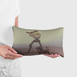 Подушка-антистресс Бой в пустыне, цвет: 3D-принт — фото 2