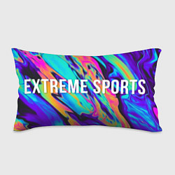 Подушка-антистресс Extreme sports neon, цвет: 3D-принт