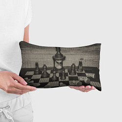 Подушка-антистресс Старинные шахматы, цвет: 3D-принт — фото 2