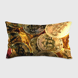 Подушка-антистресс Биткойны, цвет: 3D-принт