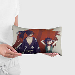 Подушка-антистресс Хяккимару и малыш Дороро, цвет: 3D-принт — фото 2
