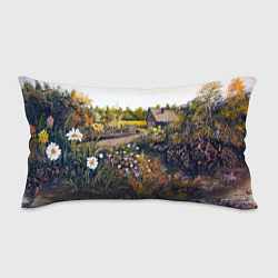 Подушка-антистресс Домик в цветущем лесу, цвет: 3D-принт