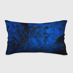 Подушка-антистресс Синий абстрактный дым, цвет: 3D-принт