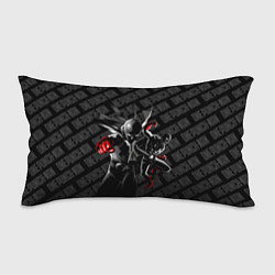Подушка-антистресс Ванпанчмен в черных тонах, цвет: 3D-принт