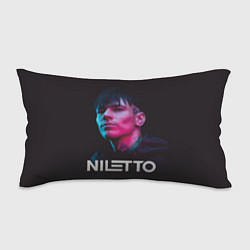 Подушка-антистресс Нилетто - портрет, цвет: 3D-принт