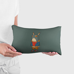 Подушка-антистресс Задумчивый кролик, цвет: 3D-принт — фото 2