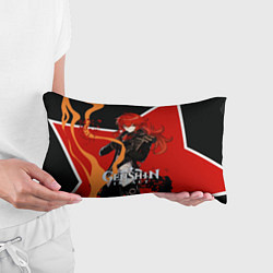 Подушка-антистресс Дилюк-красноволосый холостяк, цвет: 3D-принт — фото 2