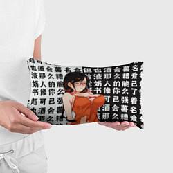 Подушка-антистресс Цубаса Ханэкава - monogatari series, цвет: 3D-принт — фото 2