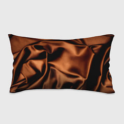 Подушка-антистресс Шелк шоколадный оттенок, цвет: 3D-принт