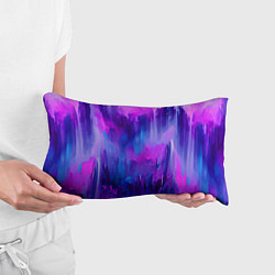 Подушка-антистресс Purple splashes, цвет: 3D-принт — фото 2