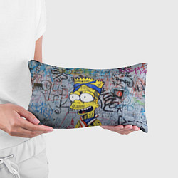 Подушка-антистресс Кульный Барт Симпсон весь в тату - Hype, цвет: 3D-принт — фото 2