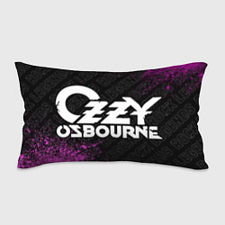 Подушка-антистресс Ozzy Osbourne rock legends: надпись и символ, цвет: 3D-принт