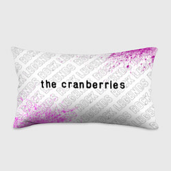 Подушка-антистресс The Cranberries rock legends: надпись и символ, цвет: 3D-принт