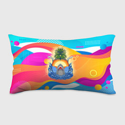 Подушка-антистресс Акула и ананас, цвет: 3D-принт