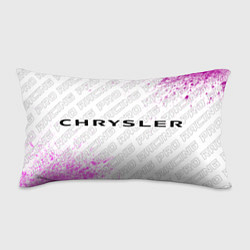 Подушка-антистресс Chrysler pro racing: надпись и символ, цвет: 3D-принт
