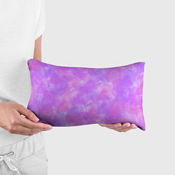 Подушка-антистресс Акварельная текстура в розовых тонах, цвет: 3D-принт — фото 2