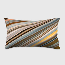 Подушка-антистресс Colored wavy lines, цвет: 3D-принт