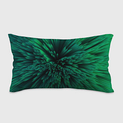 Подушка-антистресс Объёмные острые зелёные фигуры, цвет: 3D-принт