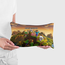 Подушка-антистресс Ангелина Minecraft, цвет: 3D-принт — фото 2