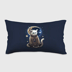 Подушка-антистресс Лунный котик, цвет: 3D-принт