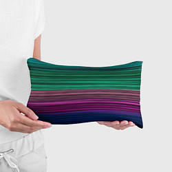 Подушка-антистресс Разноцветные неоновые шелковые нити, цвет: 3D-принт — фото 2