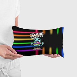 Подушка-антистресс Zombie burgers - Pop Art, цвет: 3D-принт — фото 2