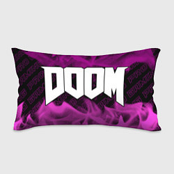 Подушка-антистресс Doom pro gaming: надпись и символ, цвет: 3D-принт