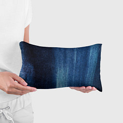 Подушка-антистресс Синие блёстки во тьме, цвет: 3D-принт — фото 2
