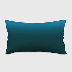 Подушка-антистресс Градиент бирюзовый, цвет: 3D-принт