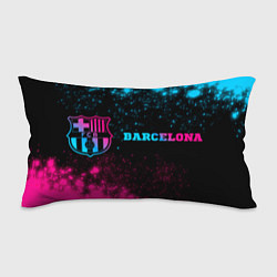 Подушка-антистресс Barcelona - neon gradient: надпись и символ