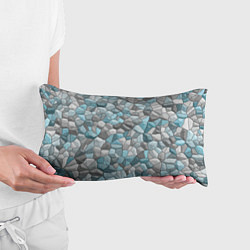 Подушка-антистресс Мозаика из цветных камней, цвет: 3D-принт — фото 2