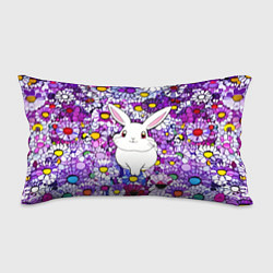 Подушка-антистресс Веселый кролик в цветах