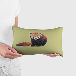 Подушка-антистресс Полигональная панда, цвет: 3D-принт — фото 2