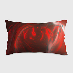 Подушка-антистресс Темно красные волны, цвет: 3D-принт