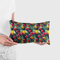 Подушка-антистресс Много тюльпанов, цвет: 3D-принт — фото 2