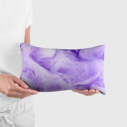 Подушка-антистресс Абстрактный фиолетовый облачный дым, цвет: 3D-принт — фото 2