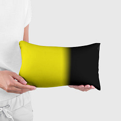 Подушка-антистресс И черный и желтый, цвет: 3D-принт — фото 2