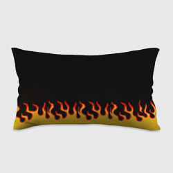 Подушка-антистресс Горящее пламя, цвет: 3D-принт