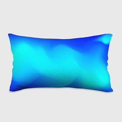 Подушка-антистресс Градиент синий, цвет: 3D-принт