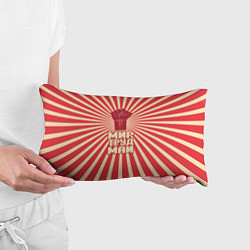 Подушка-антистресс Праздник трудящихся, цвет: 3D-принт — фото 2