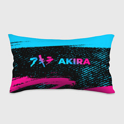 Подушка-антистресс Akira - neon gradient: надпись и символ, цвет: 3D-принт