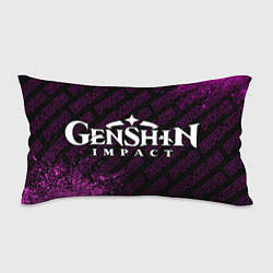 Подушка-антистресс Genshin Impact pro gaming: надпись и символ, цвет: 3D-принт