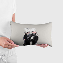 Подушка-антистресс Йорха-2B и Йорха-9S, цвет: 3D-принт — фото 2