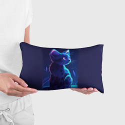 Подушка-антистресс Рисованный котенок, цвет: 3D-принт — фото 2
