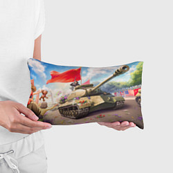 Подушка-антистресс Русский танк, цвет: 3D-принт — фото 2