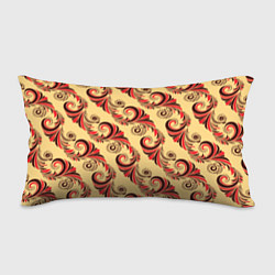 Подушка-антистресс Винтажный растительный орнамент, цвет: 3D-принт